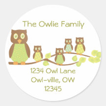 Owlies Autocollants