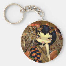 "Owlyn en automne" Keychain Porte-clefs