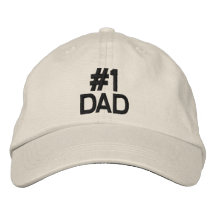 PAC DU PAPA #1 CASQUETTES DE BASEBALL BRODÉES