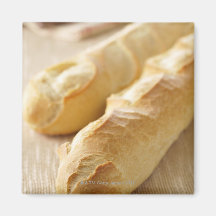 Pain, bâton français magnets