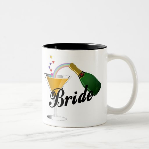 Pain grillé de Champagne de jeunes mariées Mug