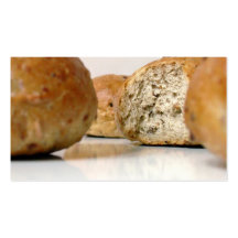 Pain Rolls Modèles De Cartes De Visite