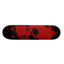 PAINT SKULL PLATEAUX DE PLANCHE À ROULETTES