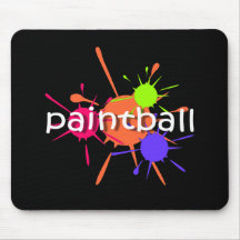 Paintball frais tapis de souris