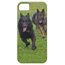 Paires de bergers allemands coque iPhone 5