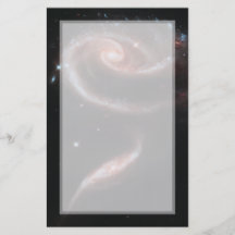 Paires de galaxie d'arp 273 (télescope de Hubble) Tract