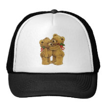Paires mignonnes de Noël Casquette De Camionneur