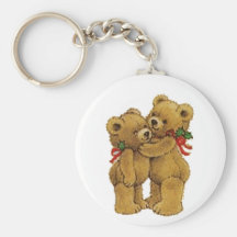 Paires mignonnes de Noël Porte-clé