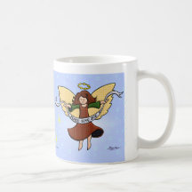 Paix, amour et joie mug