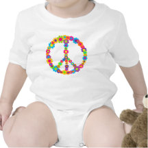 Paix de flower power body