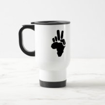 Paix de l'Afrique Mugs À Café