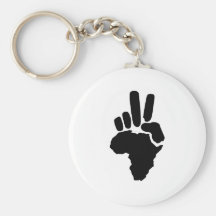 Paix de l'Afrique Porte-clefs