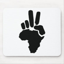 Paix de l'Afrique Tapis De Souris
