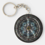 Paix de portail de mer porte-clef
