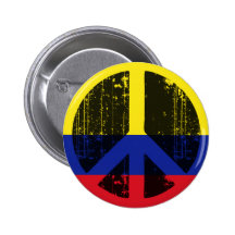 Paix en Colombie Badge Avec Épingle