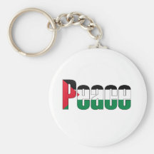 Paix en Palestine Porte-clés
