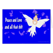 Paix et amour et tout ce *** de S cartes