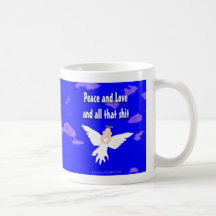 Paix et amour et tout ce *** de S Tasses À Café