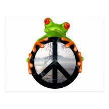 paix frog1 cartes postales