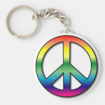 Paix Keychain Porte-clé