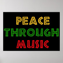 Paix par la musique affiche