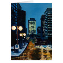 Paix sur terre - carte de Noël de Nashville