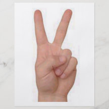 Paix ! tract customisé