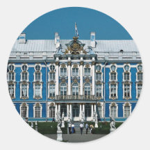 Palais de Catherine à Pushkin, St Petersbourg, Rus Adhésif Rond