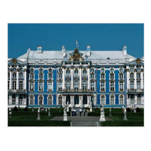 Palais de Catherine à Pushkin, St Petersbourg, Rus Carte Postale