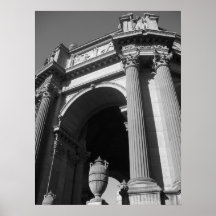Palais de San Francisco des beaux-arts Affiche