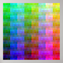 Palette brouillée (rangée) posters