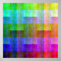 Palette brouillée (tournée) posters