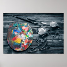 Palette de peintres posters
