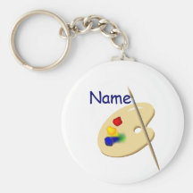Palette Keychain d'artiste de couleur Porte-clés