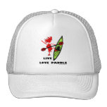 Palette vivante d'amour casquette de camionneur