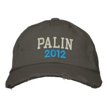 PALIN, 2012 CASQUETTE DE BASEBALL BRODÉE