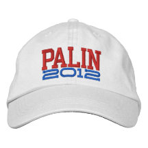 Palin 2012 casquettes de baseball brodées