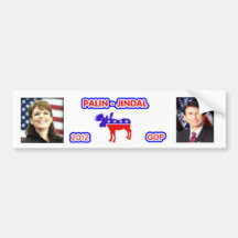 Palin - Jindal 2012 Adhésif Pour Voiture