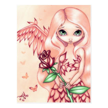 "Pâlissez" la carte postale rose