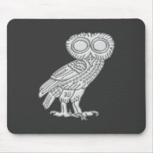 Pallas Athene Athena chouette owl Tapis De Souris