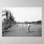 Palm Beach Tennis, 1900 Affiches