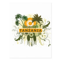 Palmier Tanzanie cartes postales