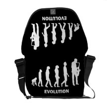 palyer de saxophone d'évolution sacoche