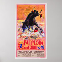 Pamplona 1948 affiches