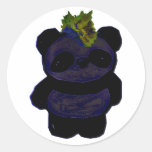Panda 2 de punk rock autocollants