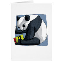 panda cartes de vœux