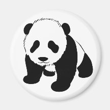 Panda de bébé aimant pour réfrigérateur