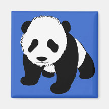 Panda de bébé aimants pour réfrigérateur