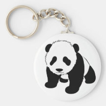 Panda de bébé porte-clef