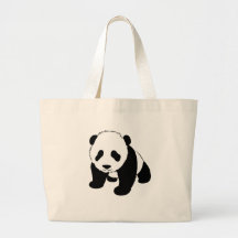 Panda de bébé sacs